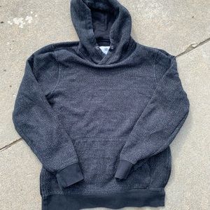 On the Byas Charcoal Hoodie Mens Small